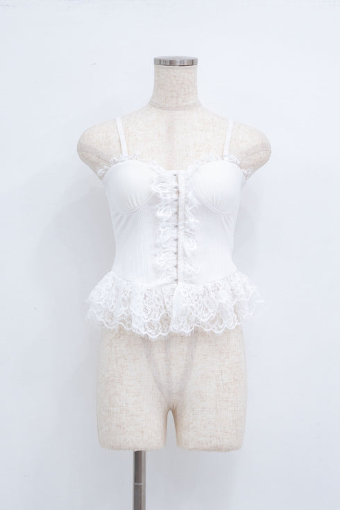 レースビスチェトップス