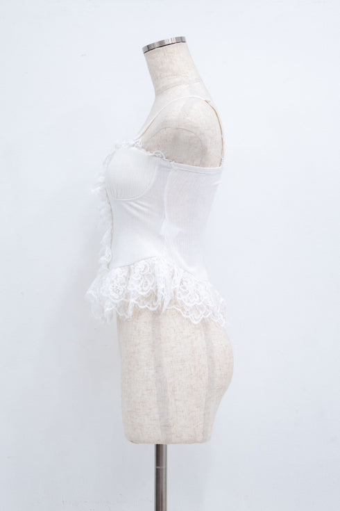 レースビスチェトップス