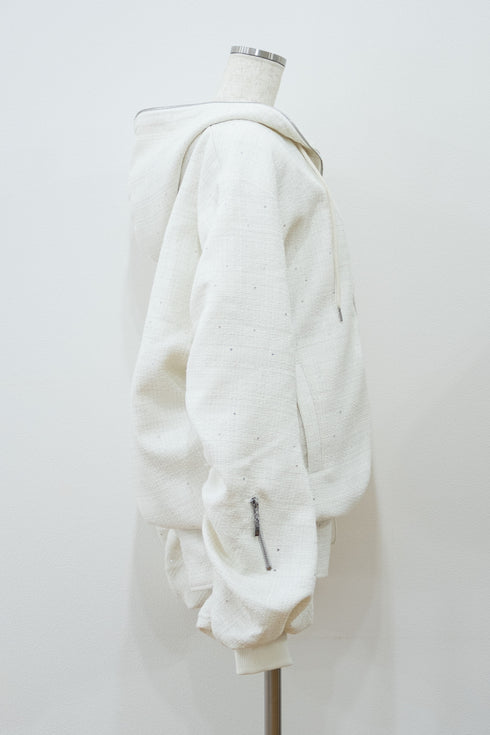 パデットツイードカーゴセットアップ