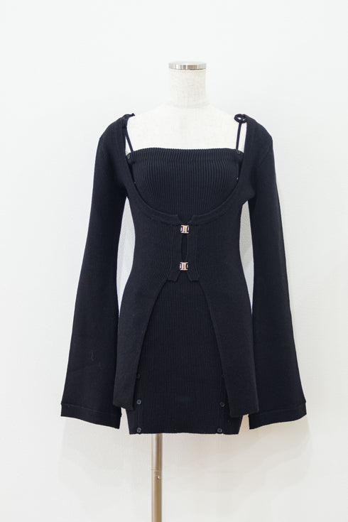 バックルニットアンサンブル