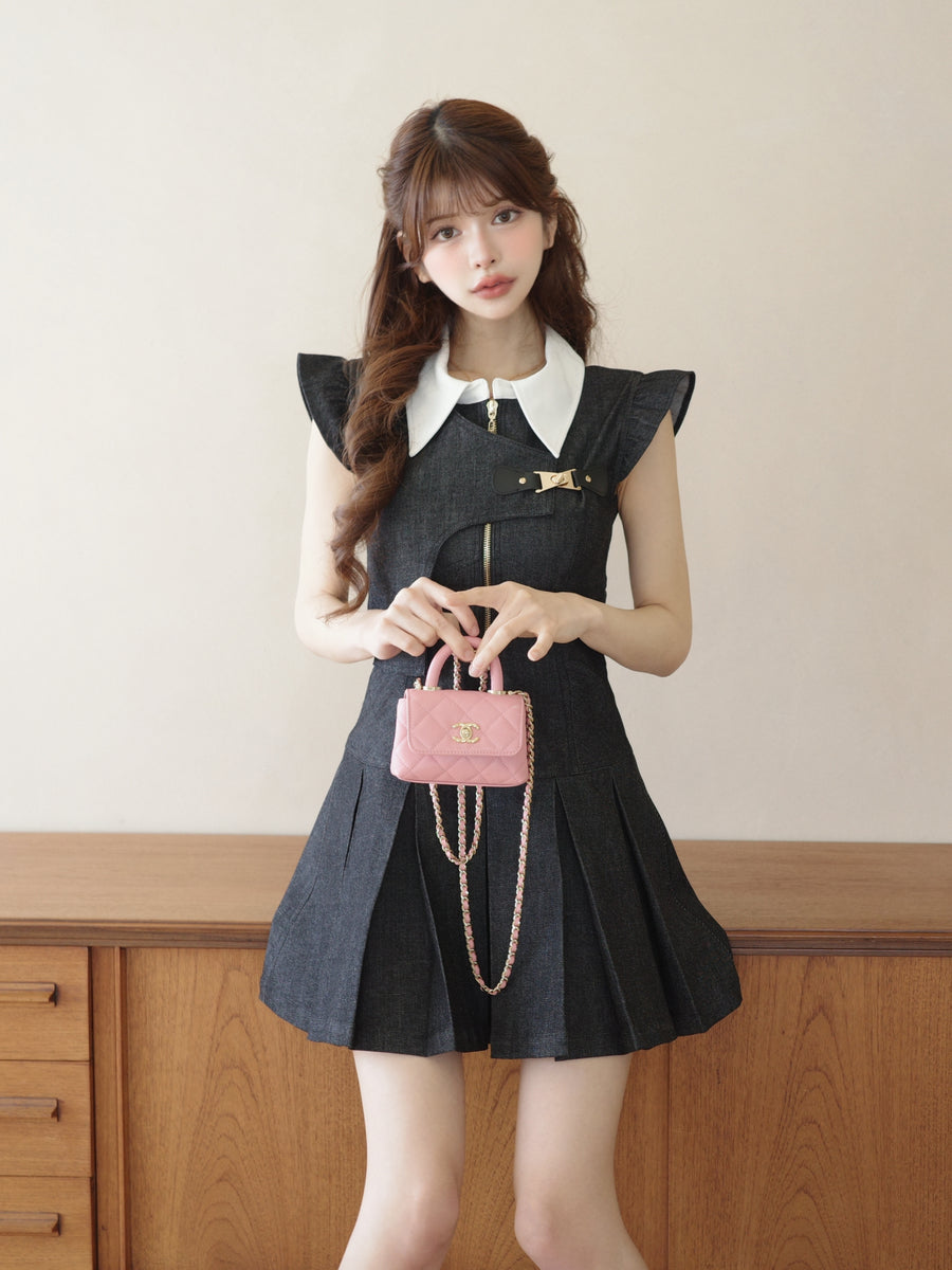 String core plaid dress – Randy