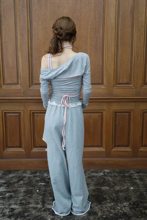 バイカラーストリング3ピースセットアップ