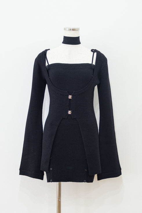 バックルニットアンサンブル