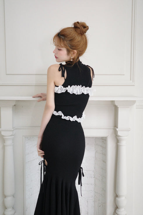 レースビスチェマーメイドアンサンブル