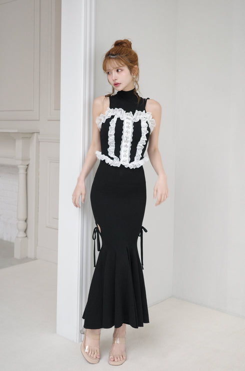 レースビスチェマーメイドアンサンブル