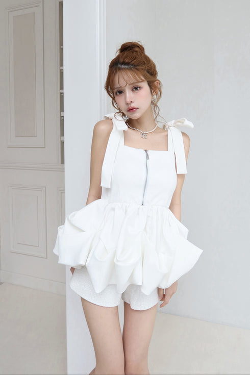 ツイードショートパンツ