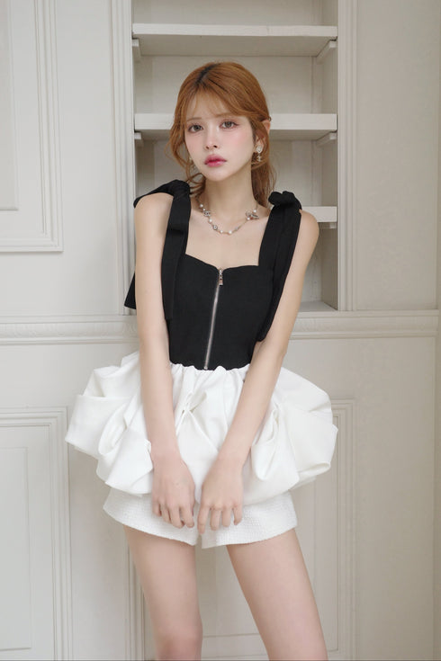 ツイードショートパンツ