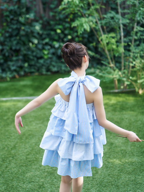 2wayシャツティアードワンピース