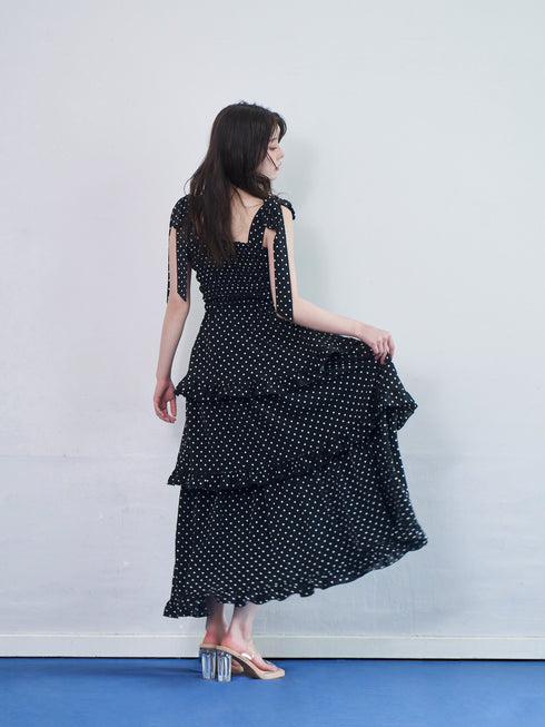 2wayドット柄セットアップ