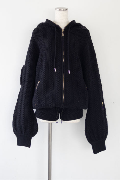 ニットカーゴセットアップ