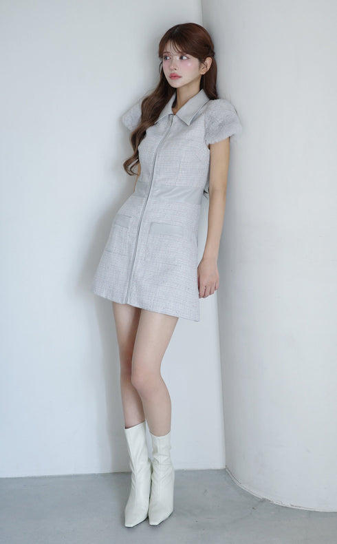 2wayカービーツイードワンピース