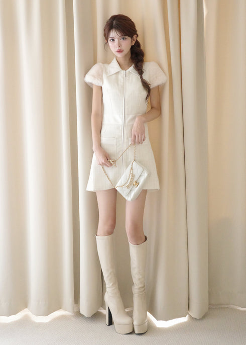 2wayカービーツイードワンピース