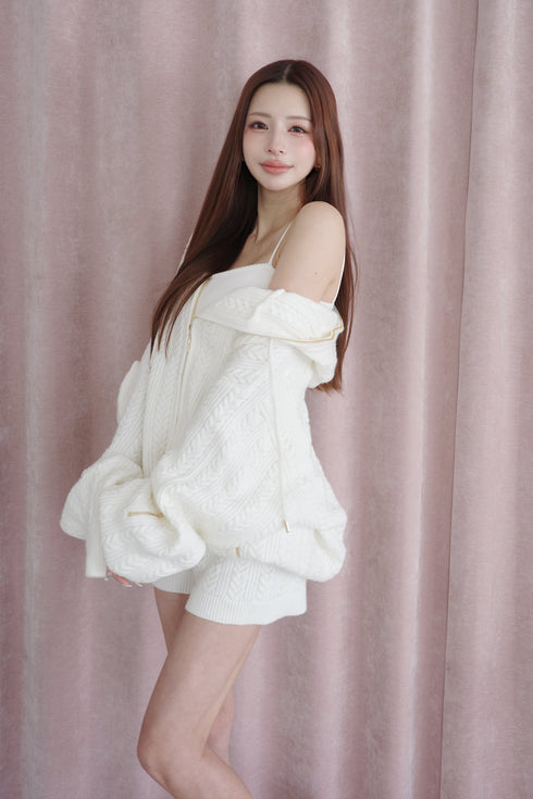 ニットカーゴセットアップ