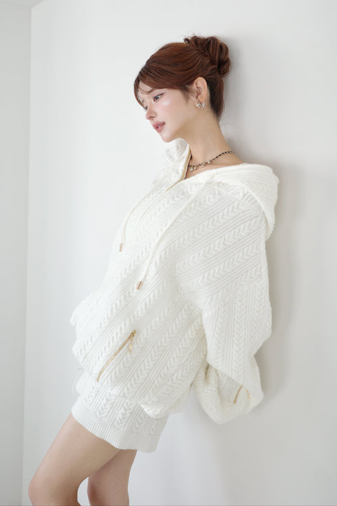 ニットカーゴセットアップ