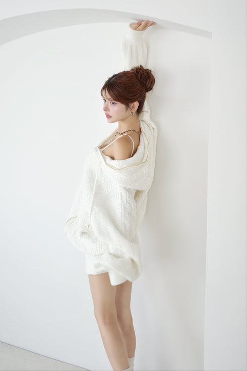 ニットカーゴセットアップ