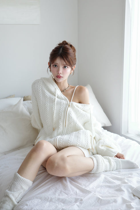 ニットカーゴセットアップ