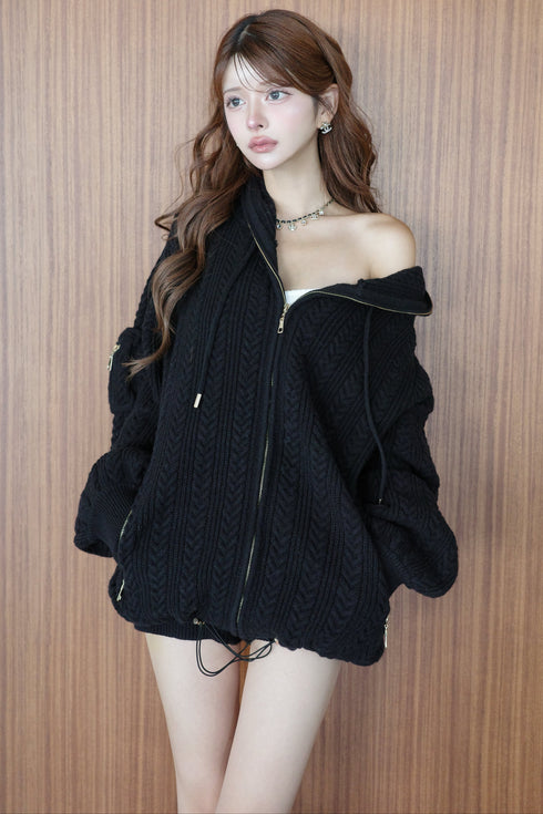 ニットカーゴセットアップ