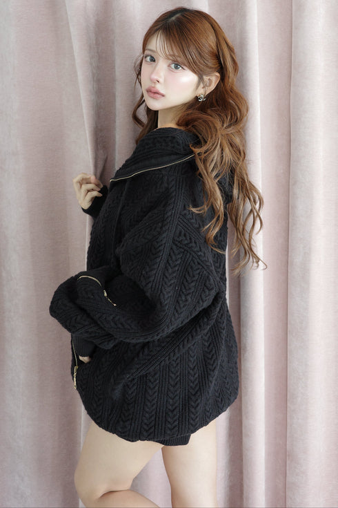 ニットカーゴセットアップ