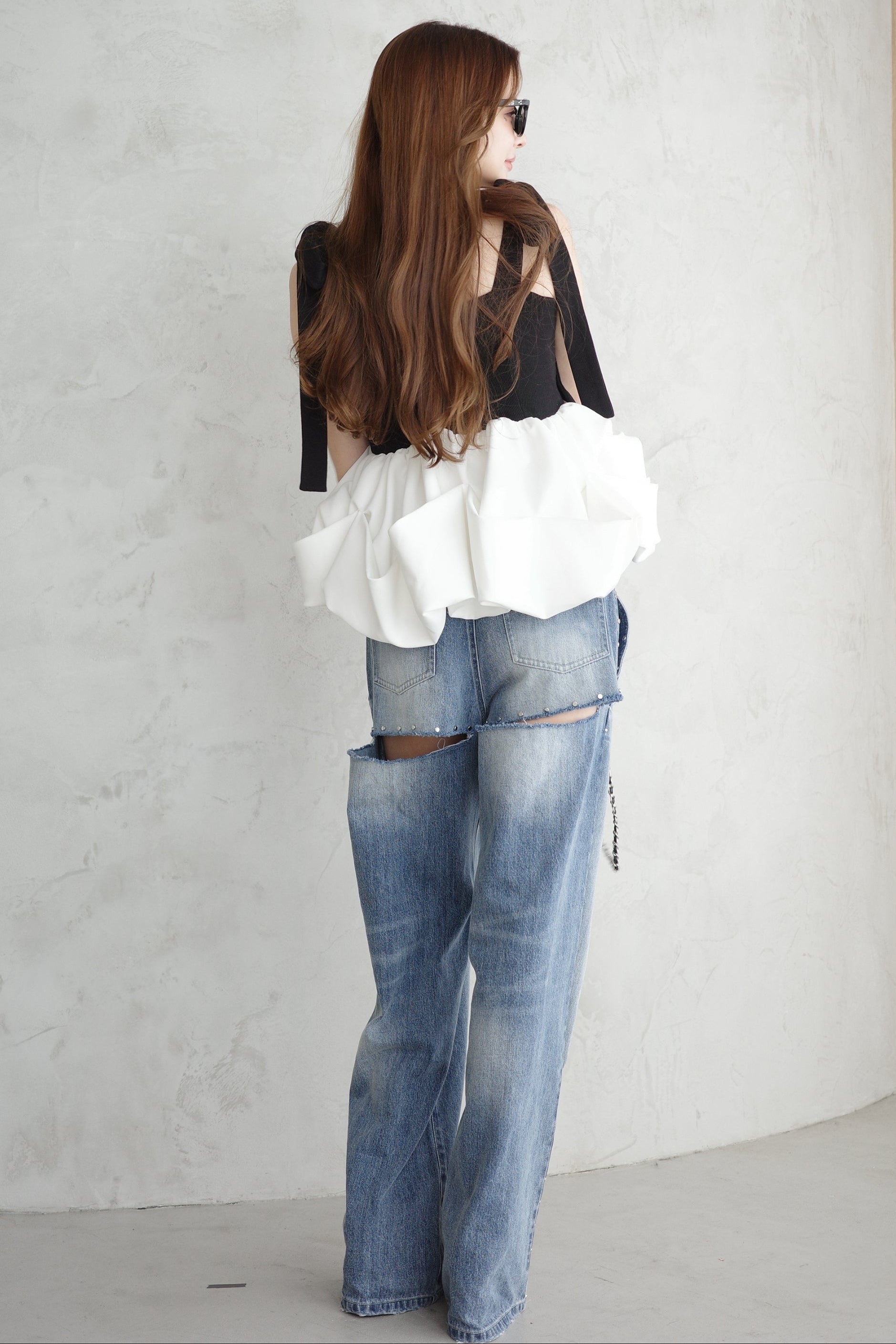 Model : 身長163cm / S着用
