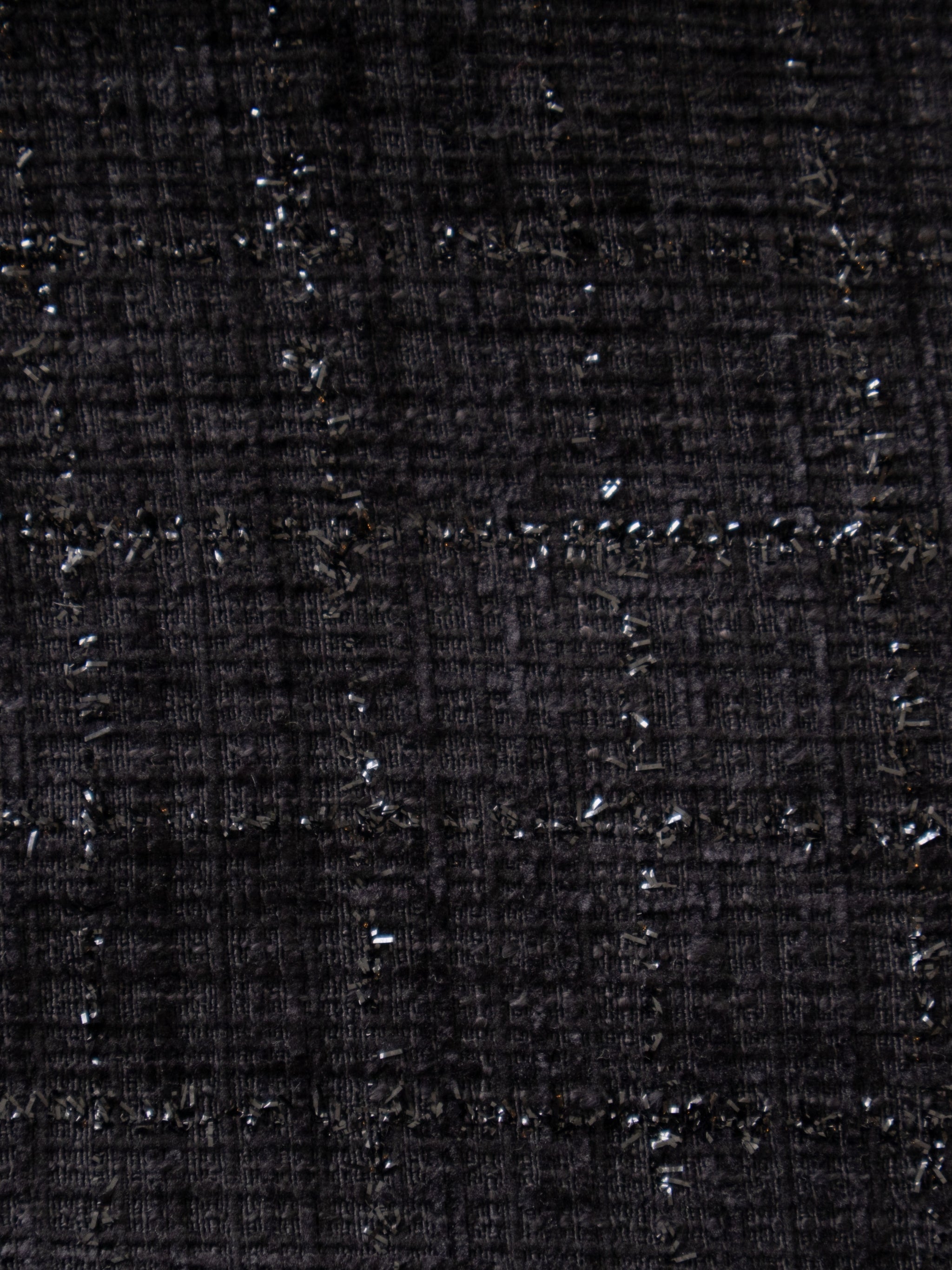 Asymmetry buckle tweed dress