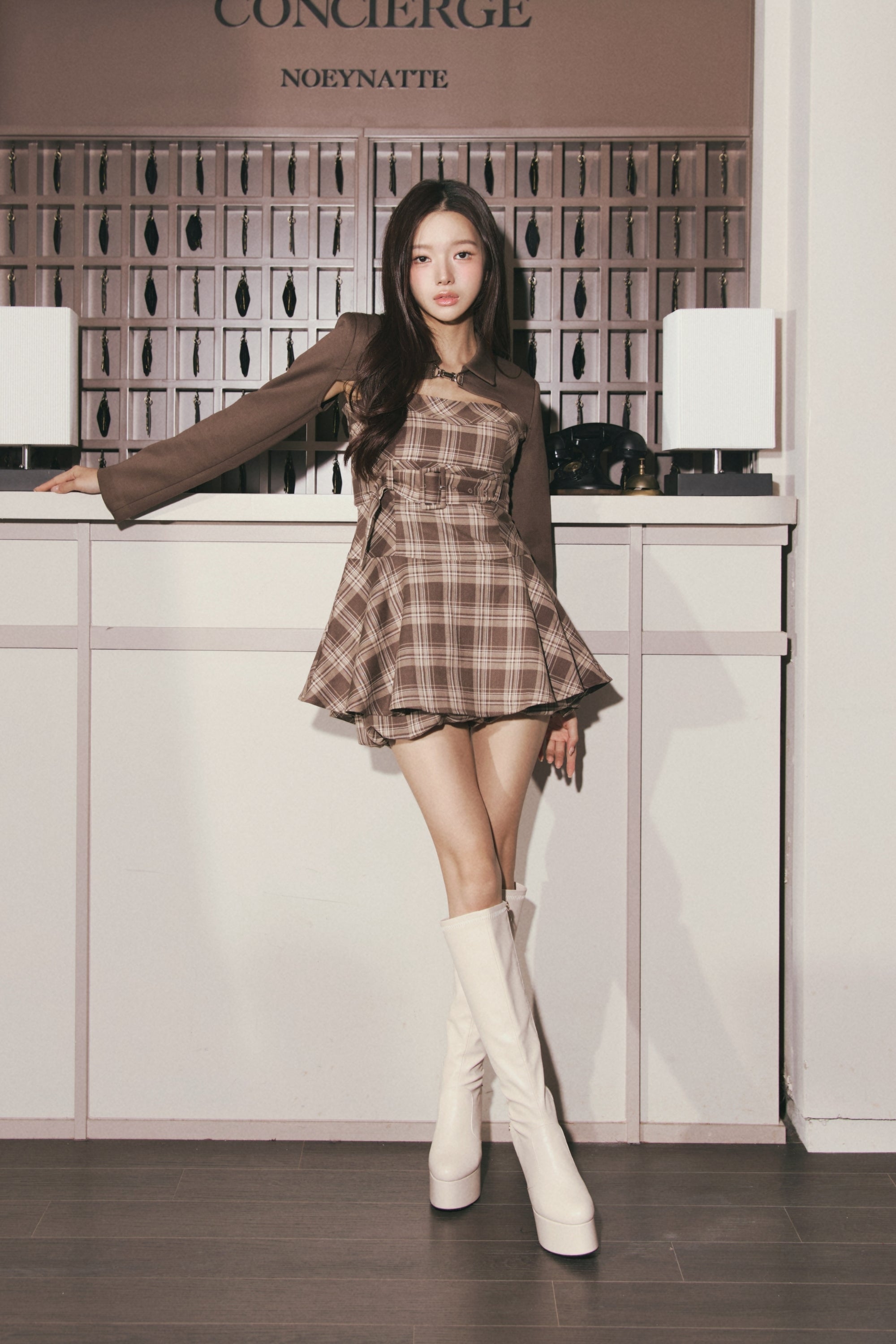 MODEL : 身長165cm S着用