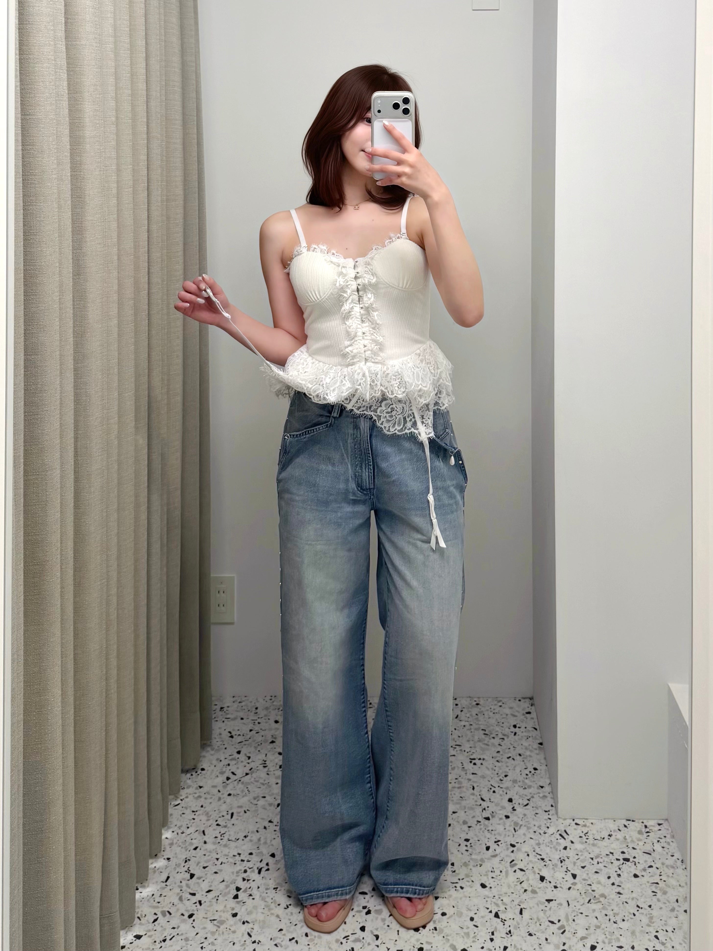 Model : 身長157cm / XS着用